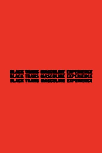 Poster for Black Trans Masculine Experience