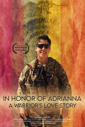 Poster for In Honor of Adrianna: A Warrior's Love Story