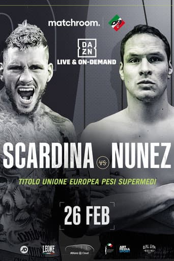 Poster for Daniele Scardina vs. Cesar Nunez