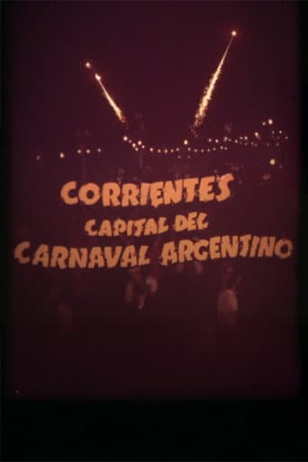 Poster for Corrientes, capital of the Argentine carnival