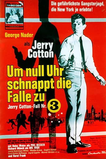 Poster for Jerry Cotton: The Trap Snaps Shut at Midnight