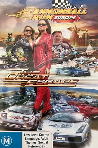 Poster for Cannonball Run Europe:  The Great Escape