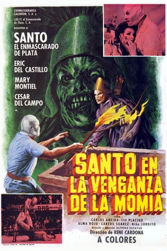 Poster for Santo in the Vengeance of the Mummy