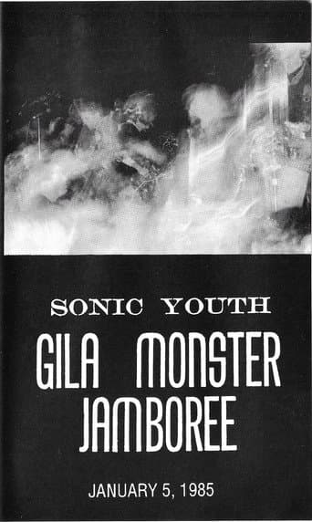 Poster for Sonic Youth - Gila Monster Jamboree - January 5, 1985