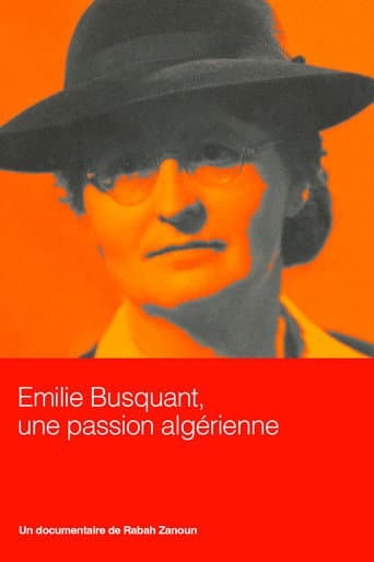 Poster for Emilie Busquant, an Algerian passion