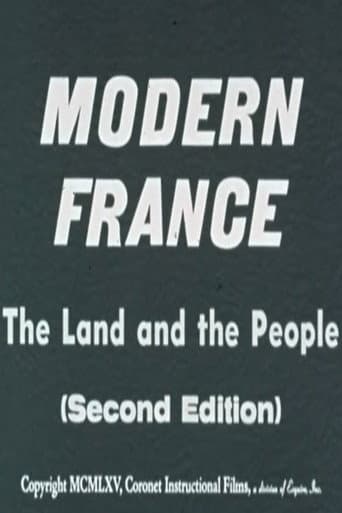 Poster for Modern France: The Land and the People (Second Edition)