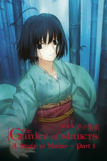 Poster for The Garden of Sinners: Murder Speculation Part A