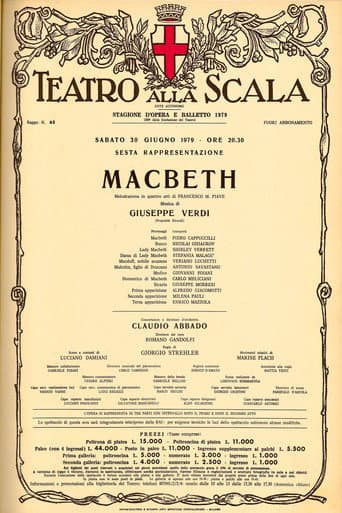 Poster for Macbeth