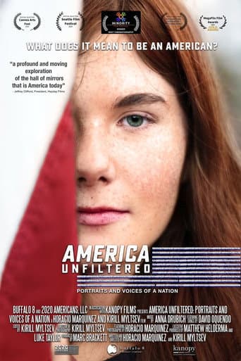 Poster for America Unfiltered: Portraits and Voices of a Nation