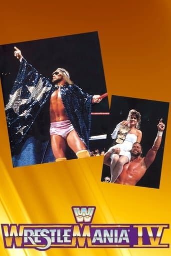 Poster for WWE WrestleMania IV