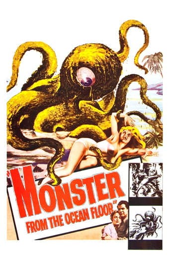 Poster for Monster from the Ocean Floor