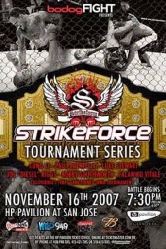 Poster for Strikeforce: Four Men Enter, One Man Survives