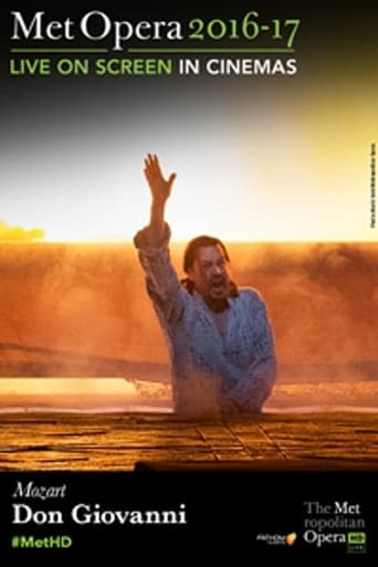 Poster for The Metropolitan Opera: Don Giovanni