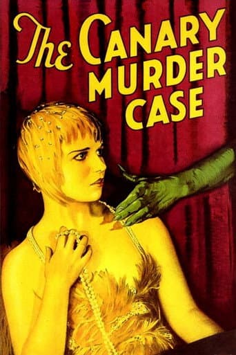 Poster for The Canary Murder Case