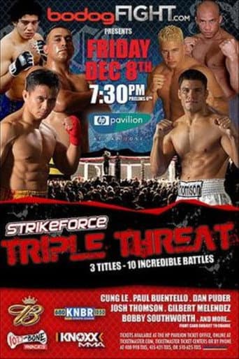 Poster for Strikeforce: Triple Threat
