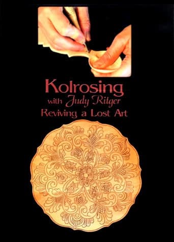 Poster for Kolrosing with Judy Ritger: Reviving a Lost Art